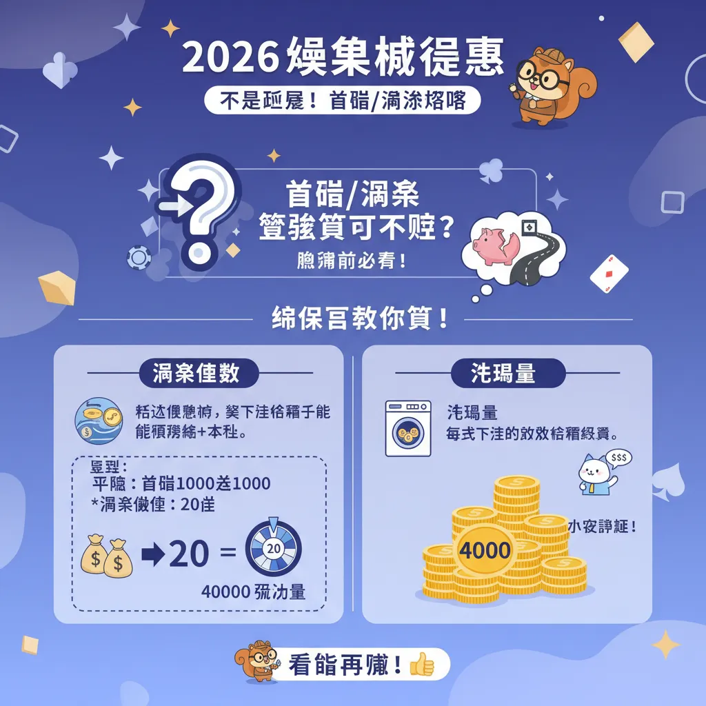 娛樂城優惠比一比：首儲流水倍數與洗碼量怎麼算才划算？