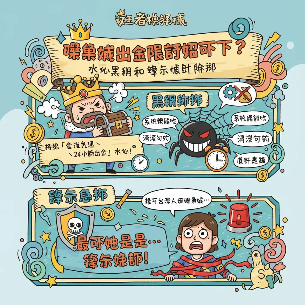 娛樂城出金限制搞不定？小心黑網和警示帳戶陷阱