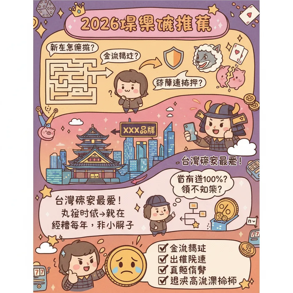 新手必看！臺灣玩家最愛的現金版娛樂城與流水優惠