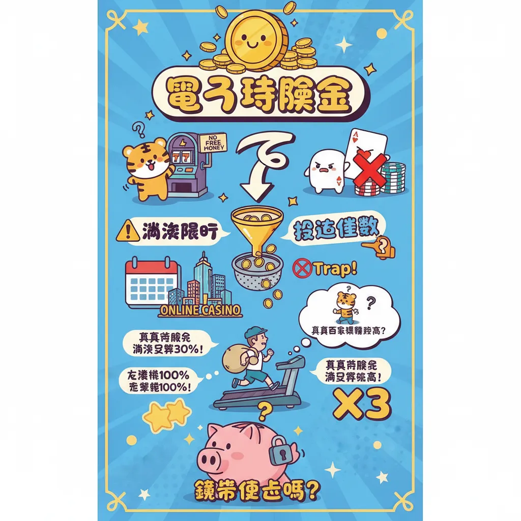 真人百家樂與老虎機電子體驗金流水限制全解析