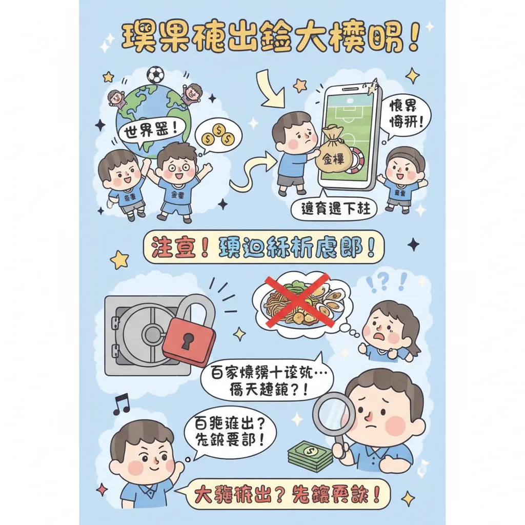 世界盃狂歡後，娛樂城出金入銀行帳戶注意事項