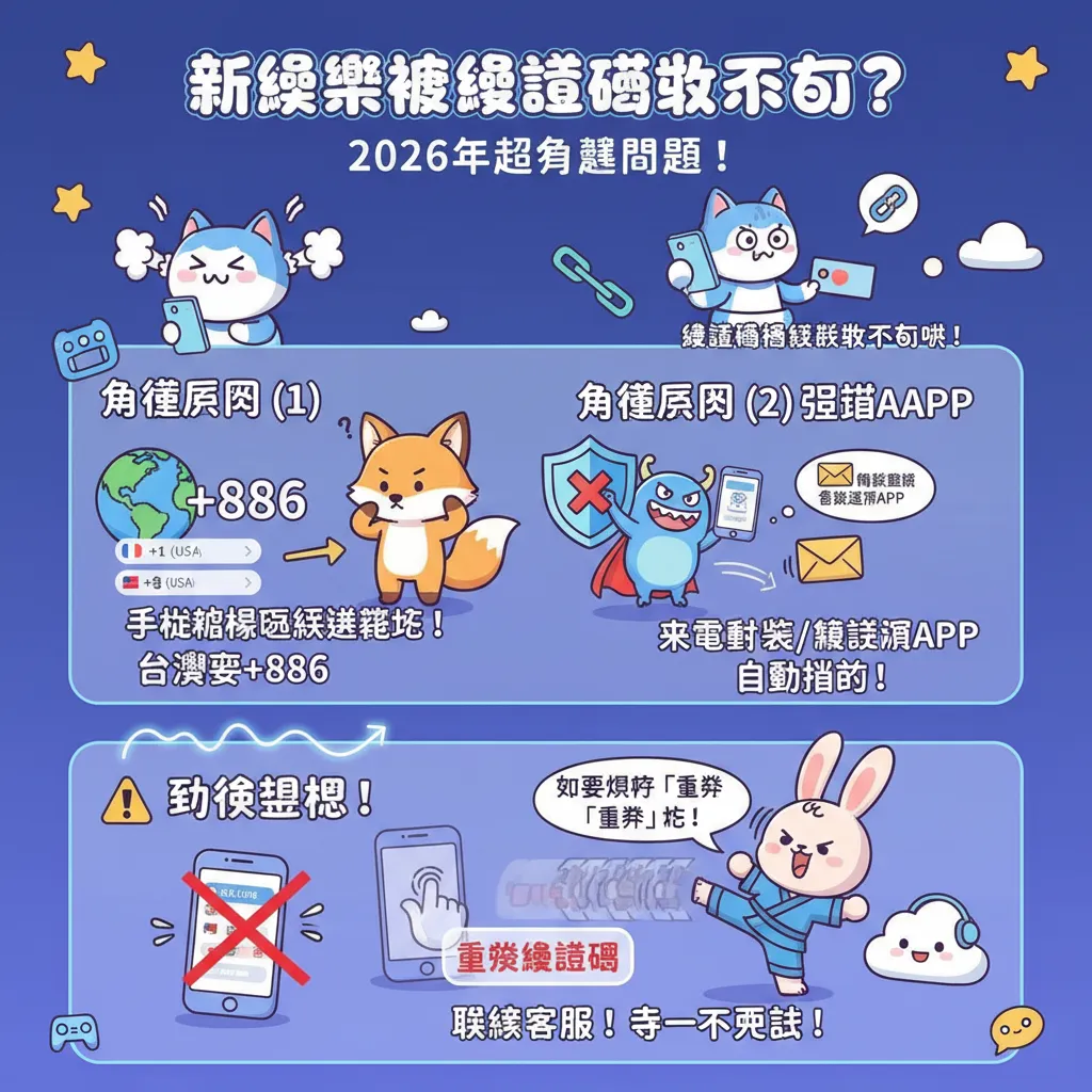 新娛樂城驗證碼簡訊收不到？點數儲值跟銀行交易這樣搞定
