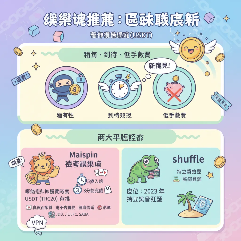 2026 年新趨勢：加密貨幣娛樂城崛起，USDT 交易成主流