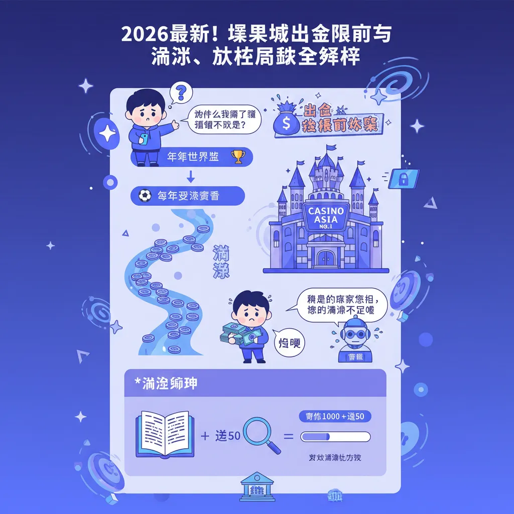 2026最新！娛樂城出金限制與流水、法律風險全解析